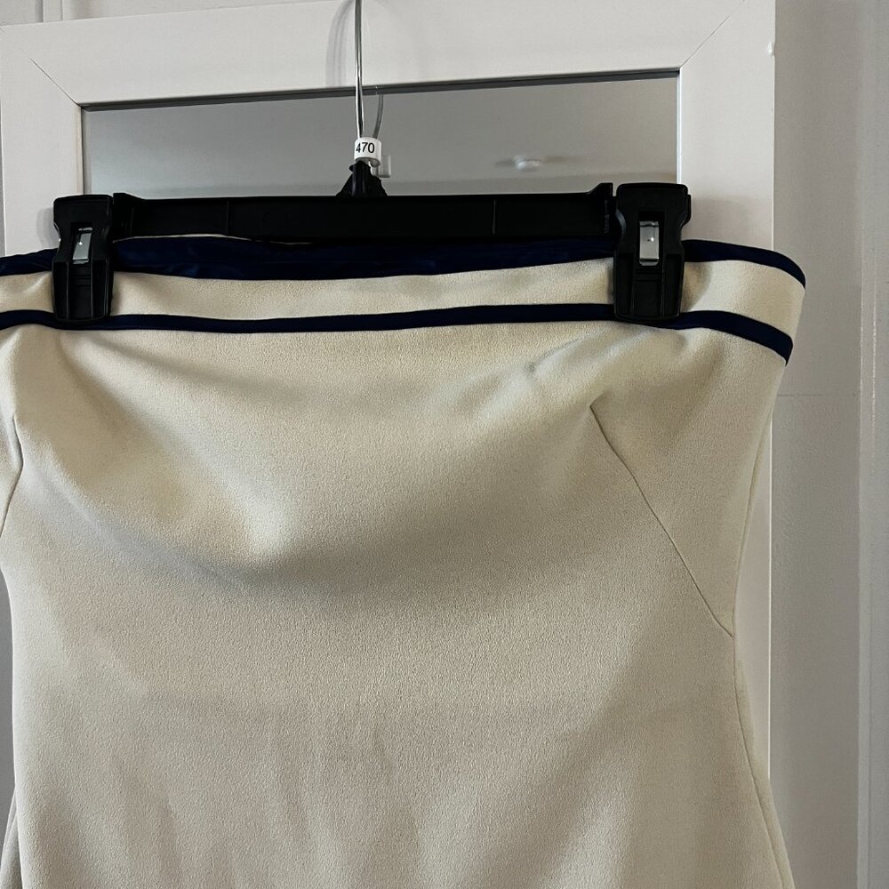 Ralph Lauren Purple Label Strapless Ivory Dress - Picture 2 of 4